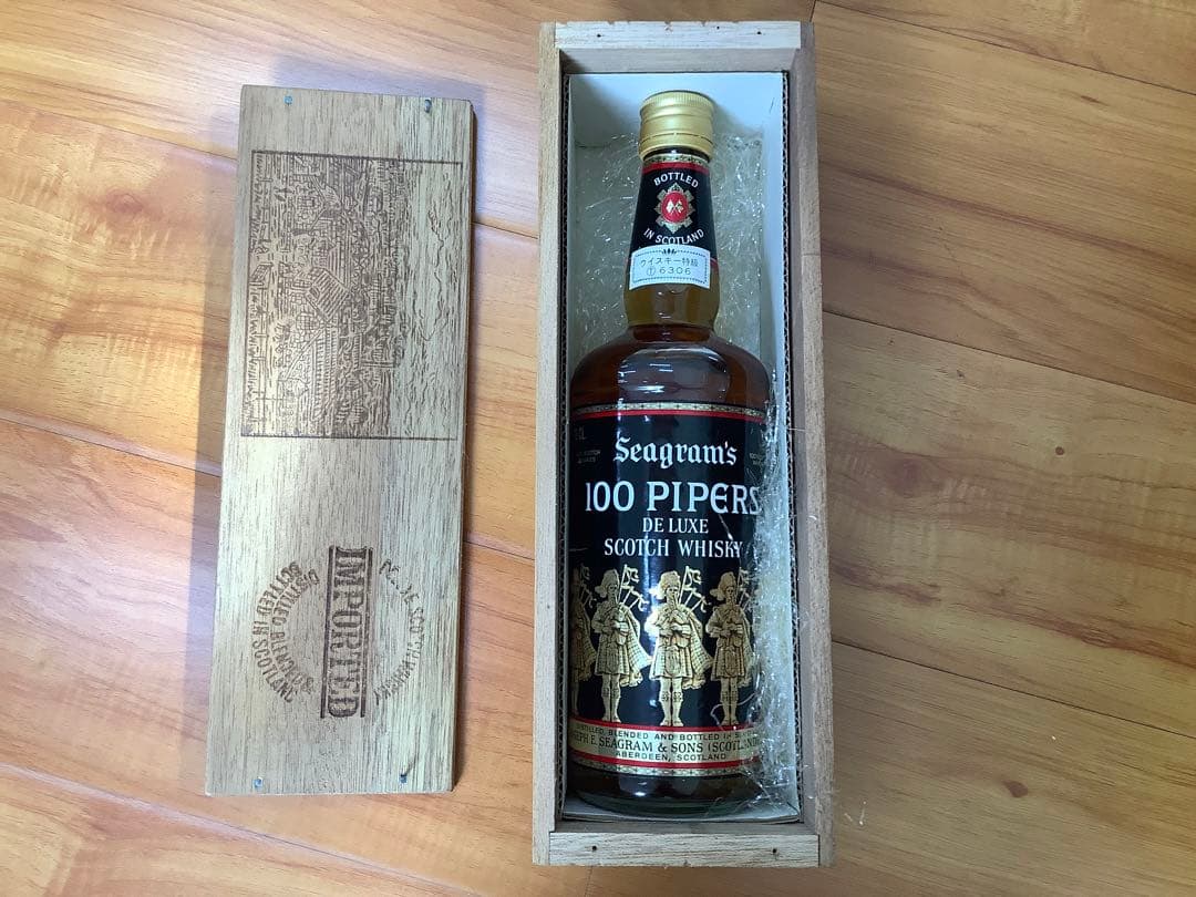 [z555]特級eagrams100PIPERS'DELUXEスコッチウイスキー