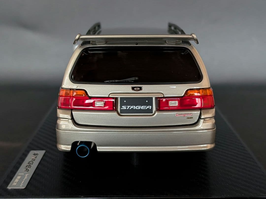 イグニッションモデル 1/18 NISSAN ステージア 260RS シルバー