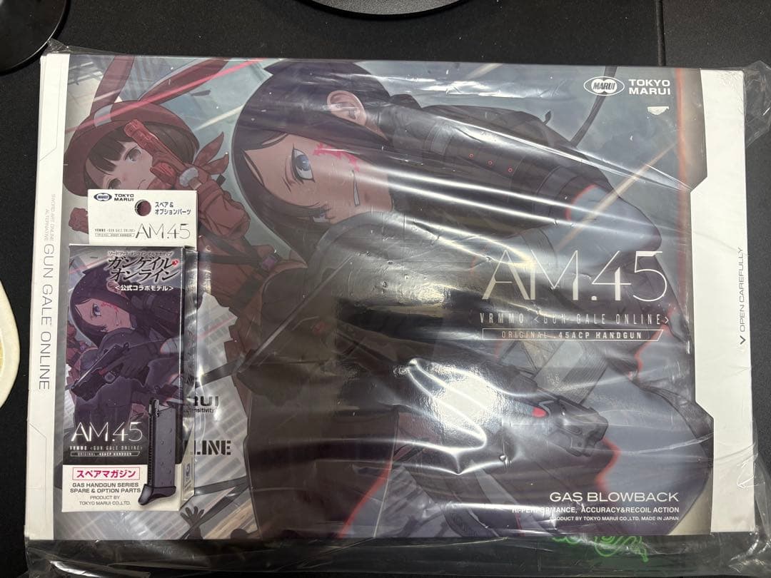 コ*可様 東京マルイ　ガンゲイルオンラインコラボ　AM.45 新品未開封品+予備