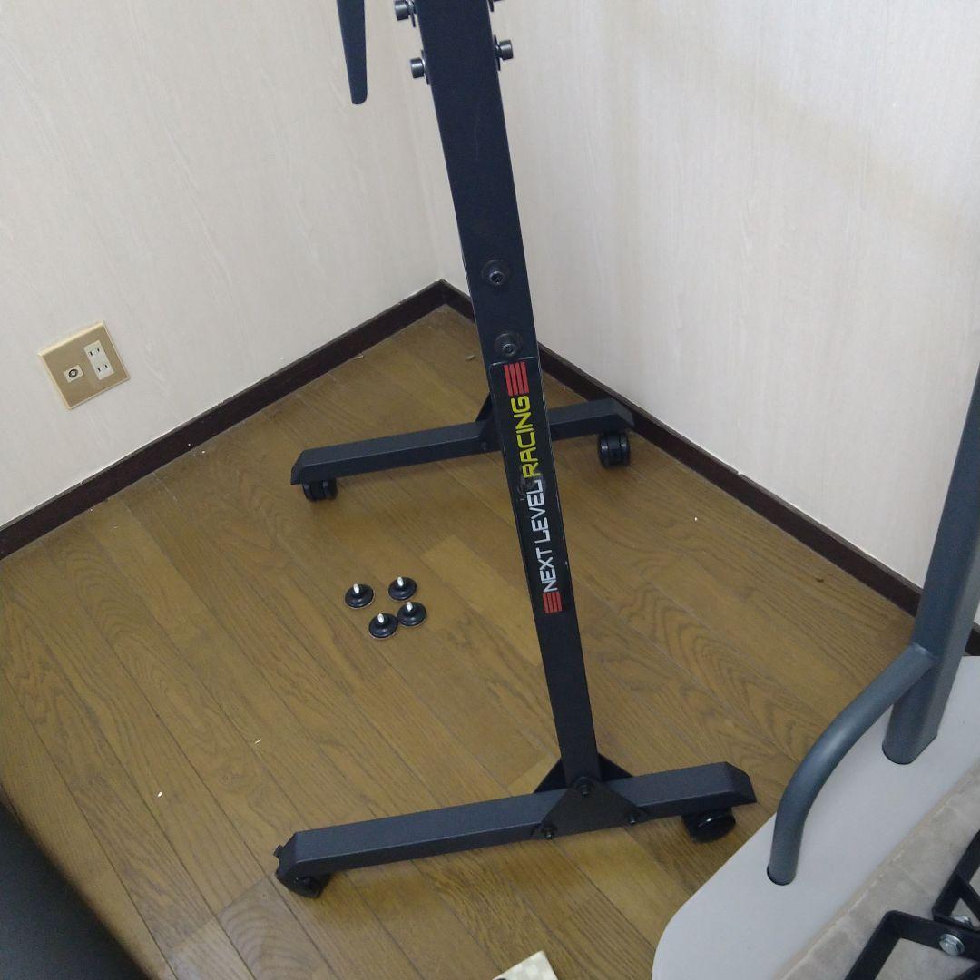 NEXT LEVEL RACING テレビスタンド ブラック
