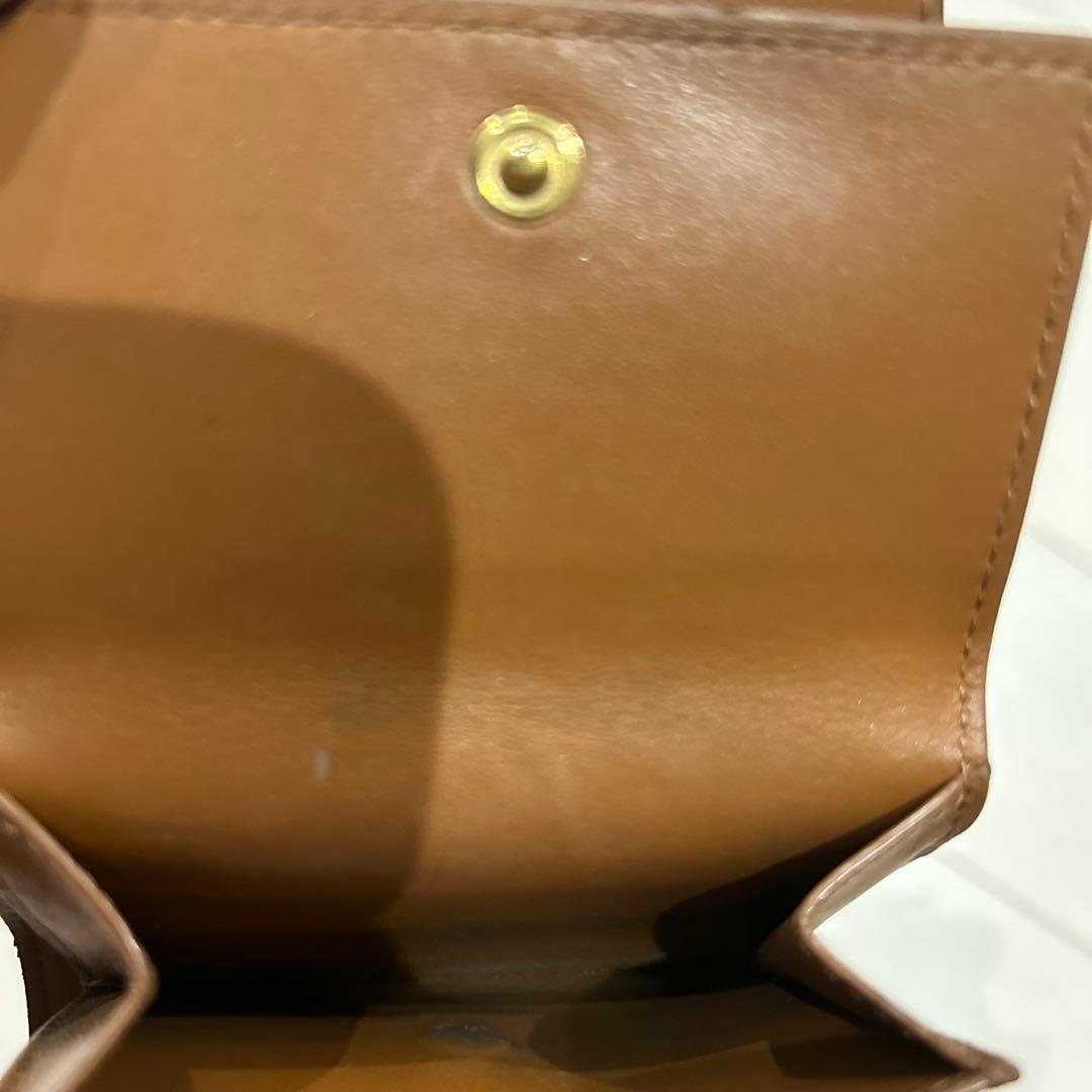 CELINE セリーヌ マカダム 総柄 トリオンフ 三つ折り財布