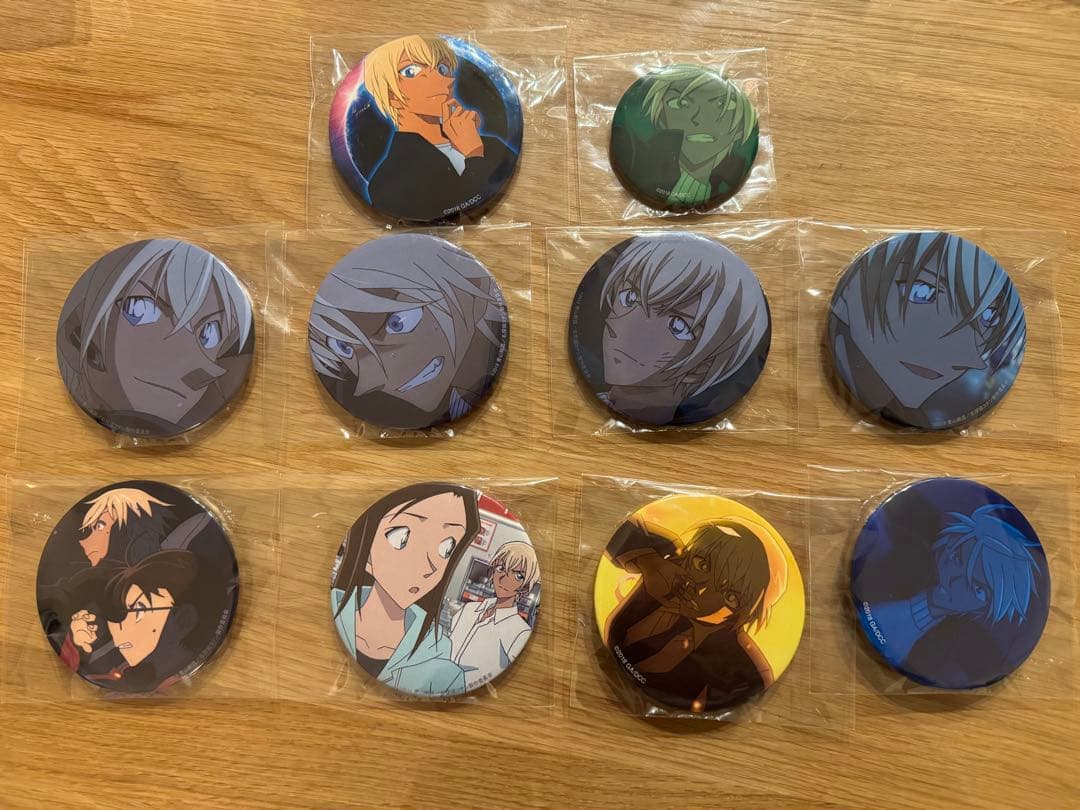 名探偵コナン ゼロの執行人 缶バッジ 10点セット