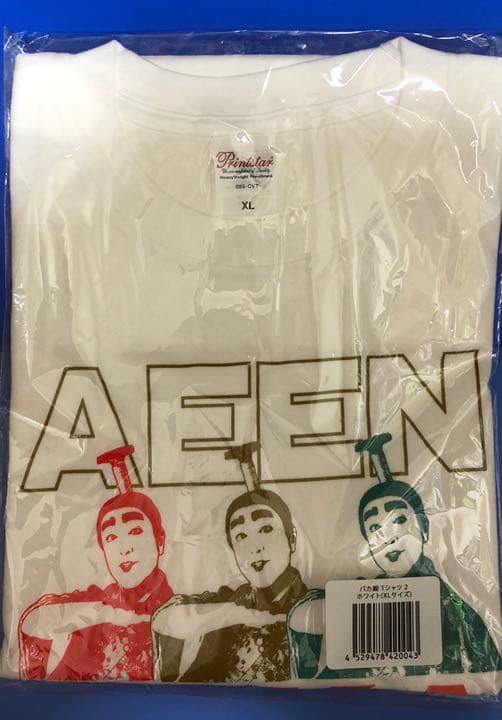 ［送料込み匿名配送］志村けんの大爆笑展 バカ殿Tシャツ XLサイズ