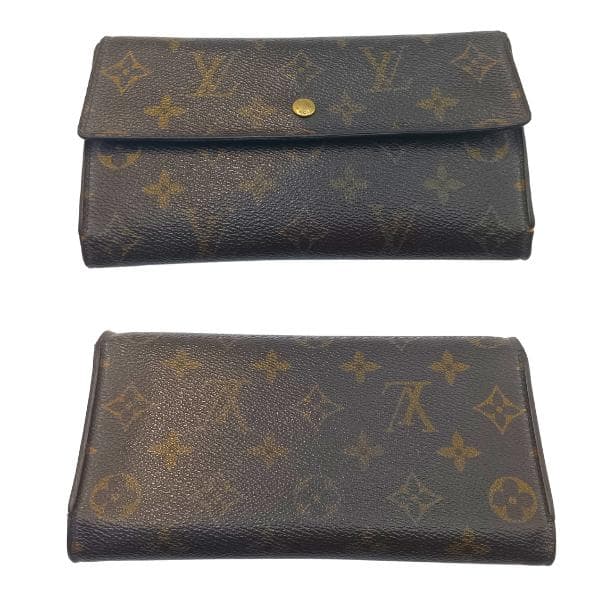 ルイヴィトン モノグラム インターナショナル 長財布 三つ折り メンズ 0047
