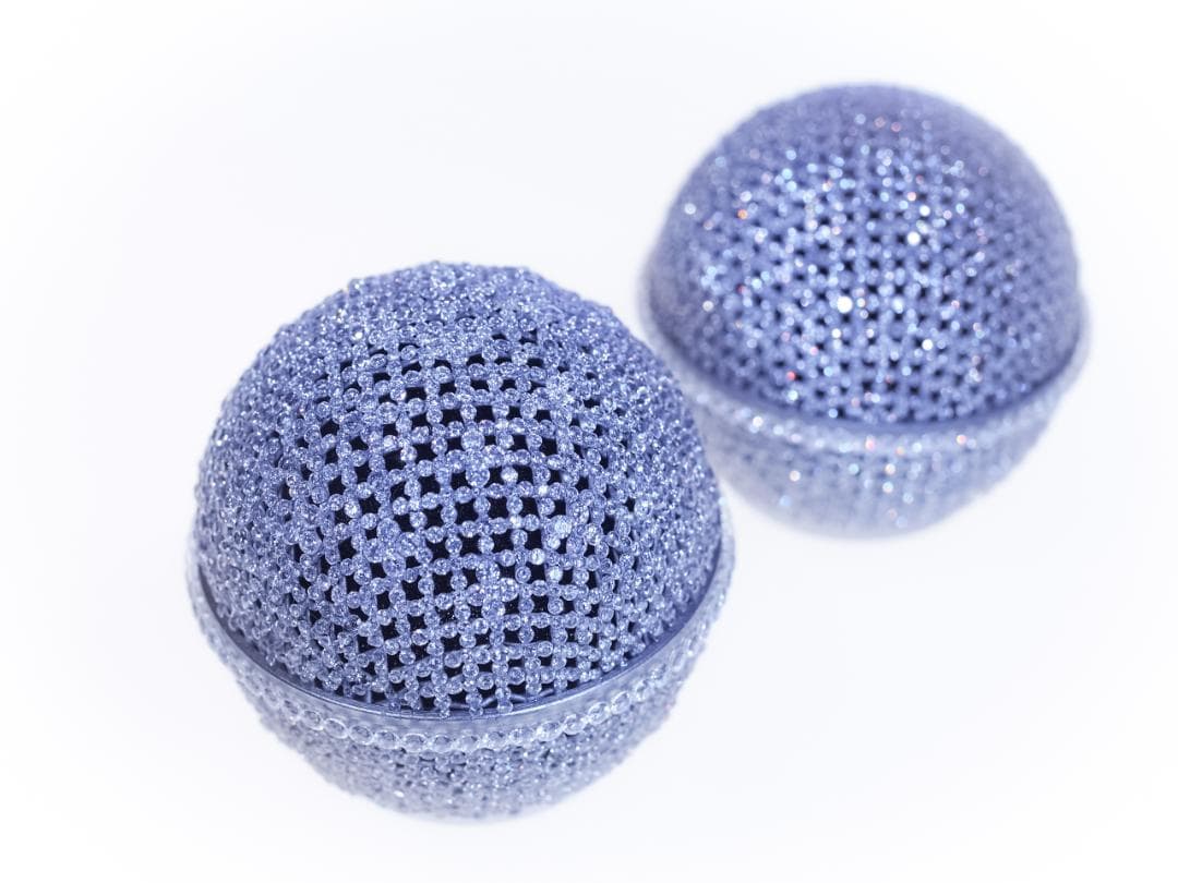 中島美嘉 ツアーで実際に使用した ダイヤモンドマイクロフォン スワロジルコニア