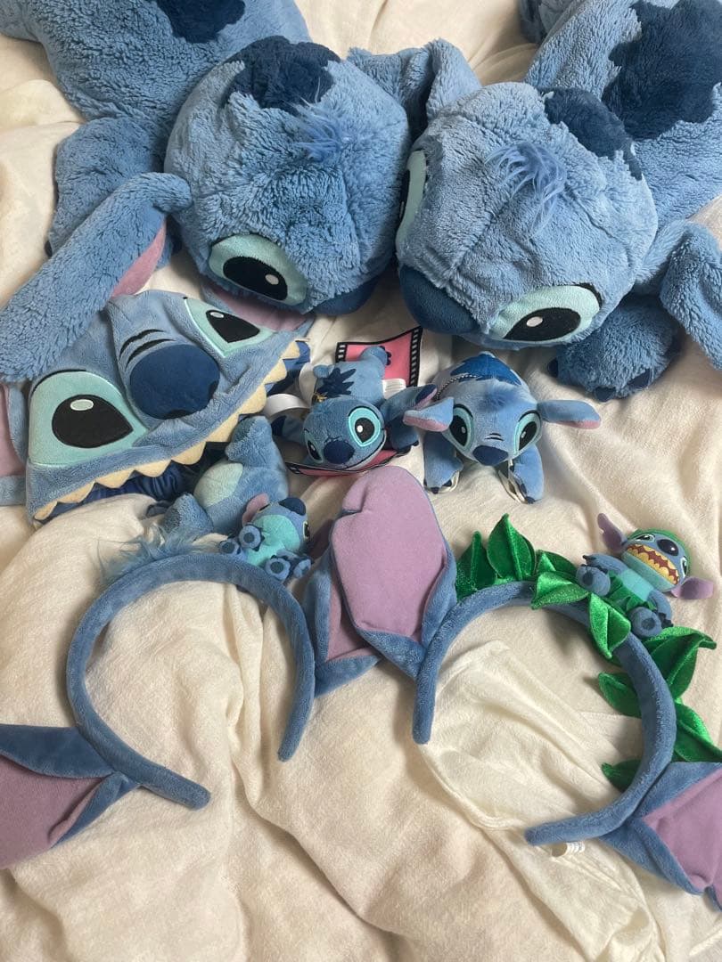 スティッチ カチューシャ 抱き枕 ファンキャップ パスケース