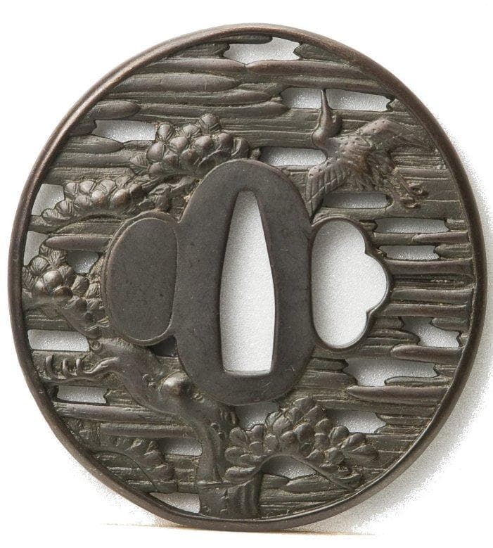 松と鶴　NＴ-132