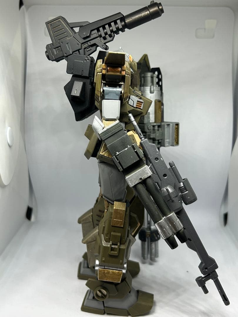 プラモデル　ガンプラ　模型　組立済　1/100 MG ストームブリンガー　完成品