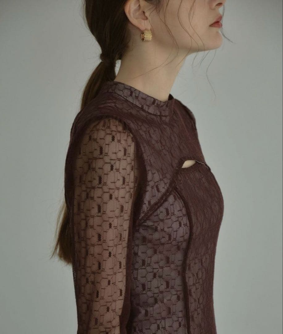 ANDRÉSD /back open geometric dress