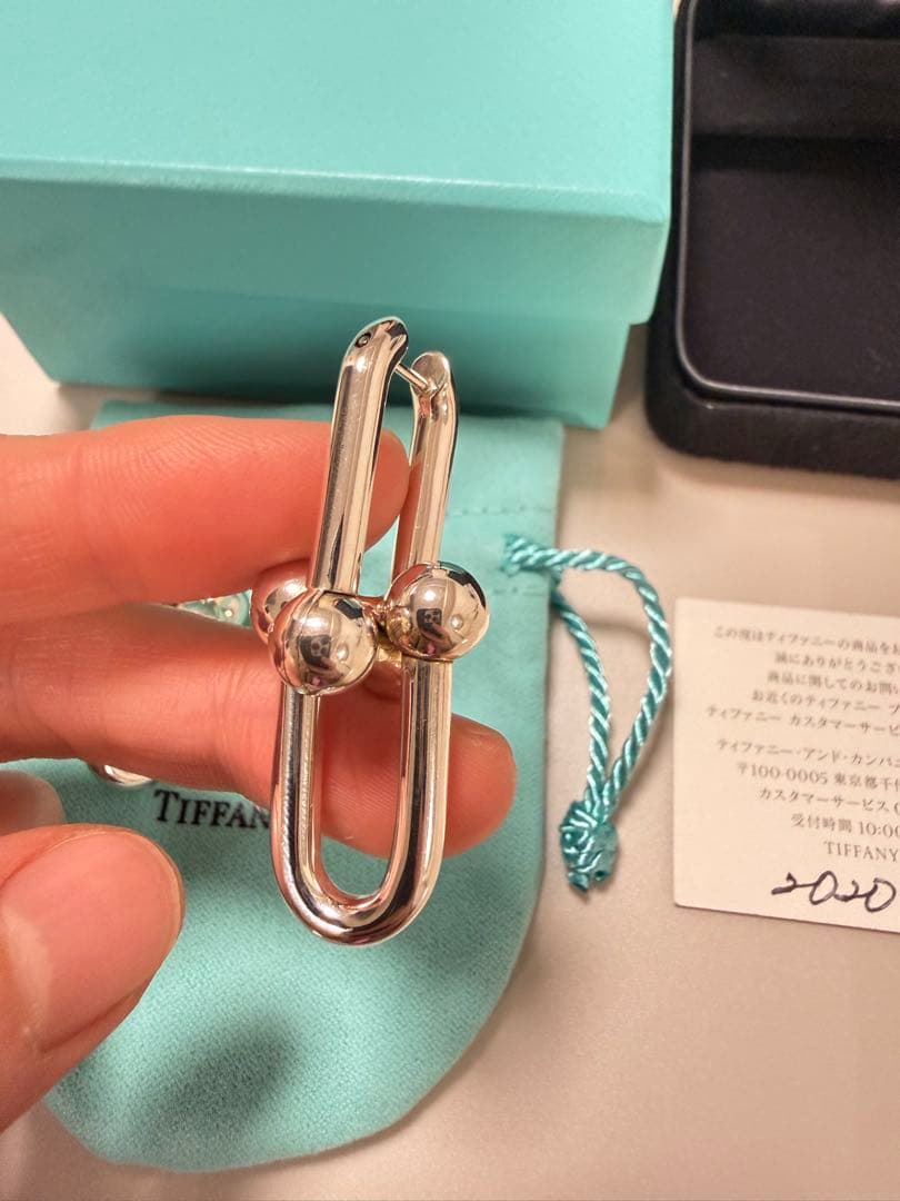 美品　TIFFANY&Co ティファニー　ハードウェア　エクストララージ