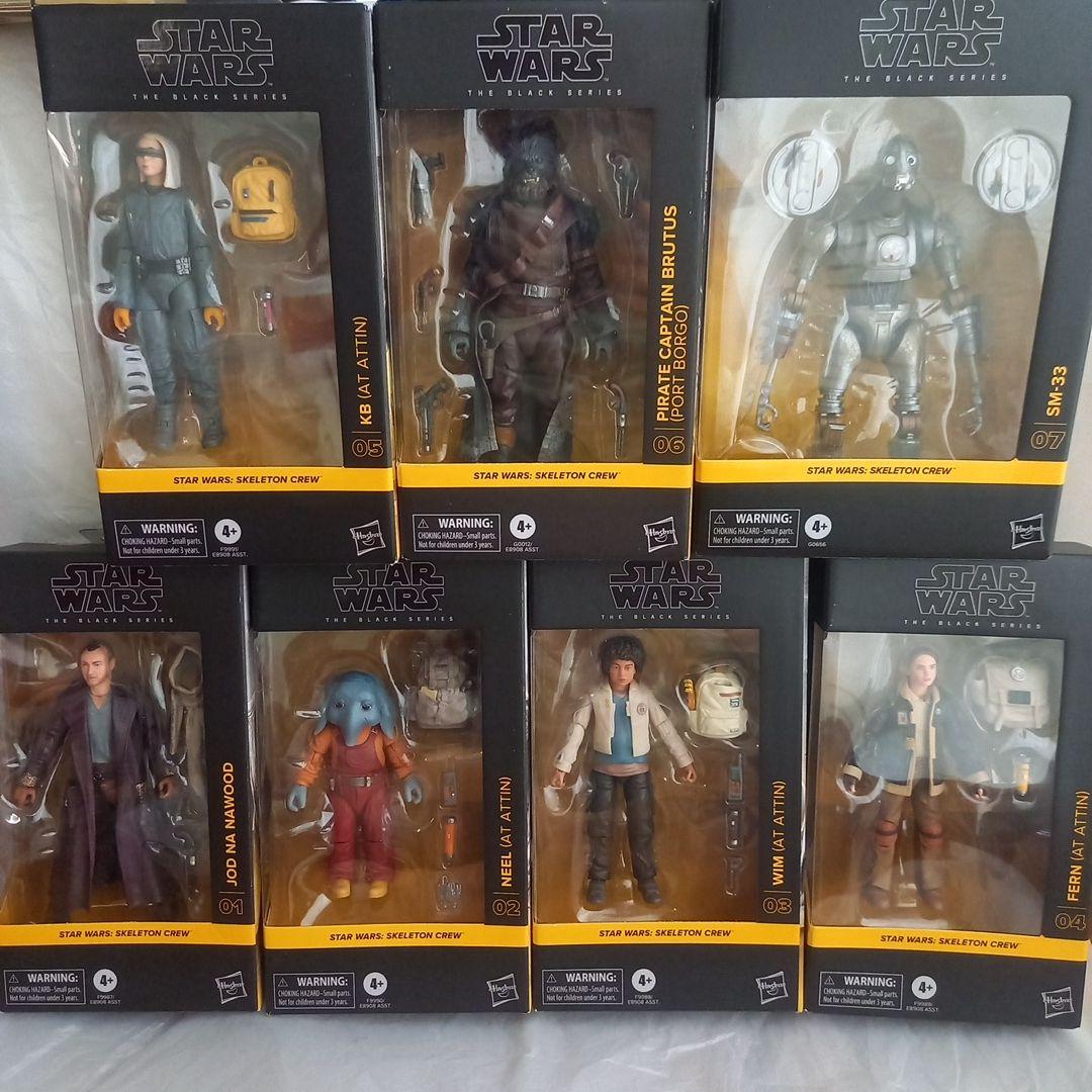 スターウォーズ　ブラックシリーズ　スケルトンクルー 　コンプリート 8体セット