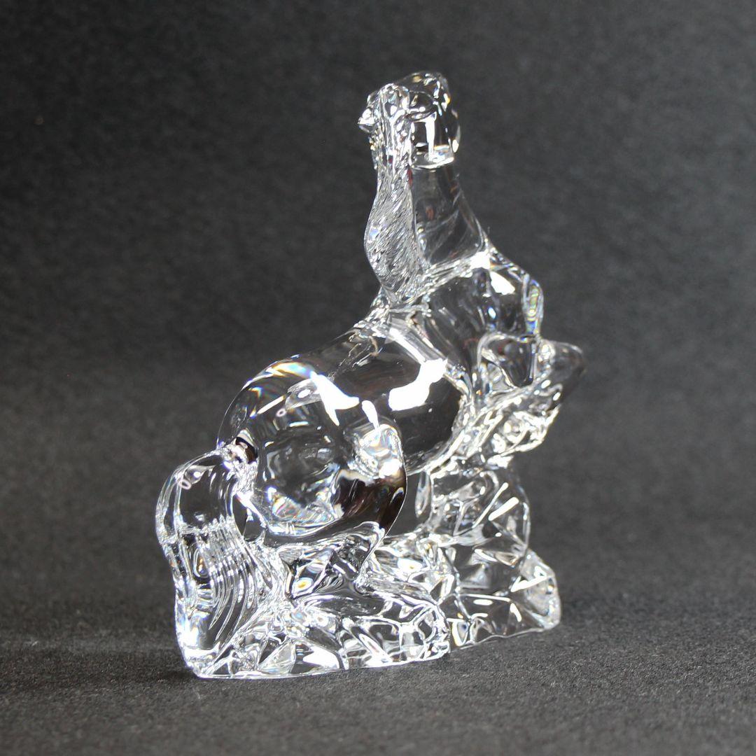 バカラ　クリスタル　干支　馬