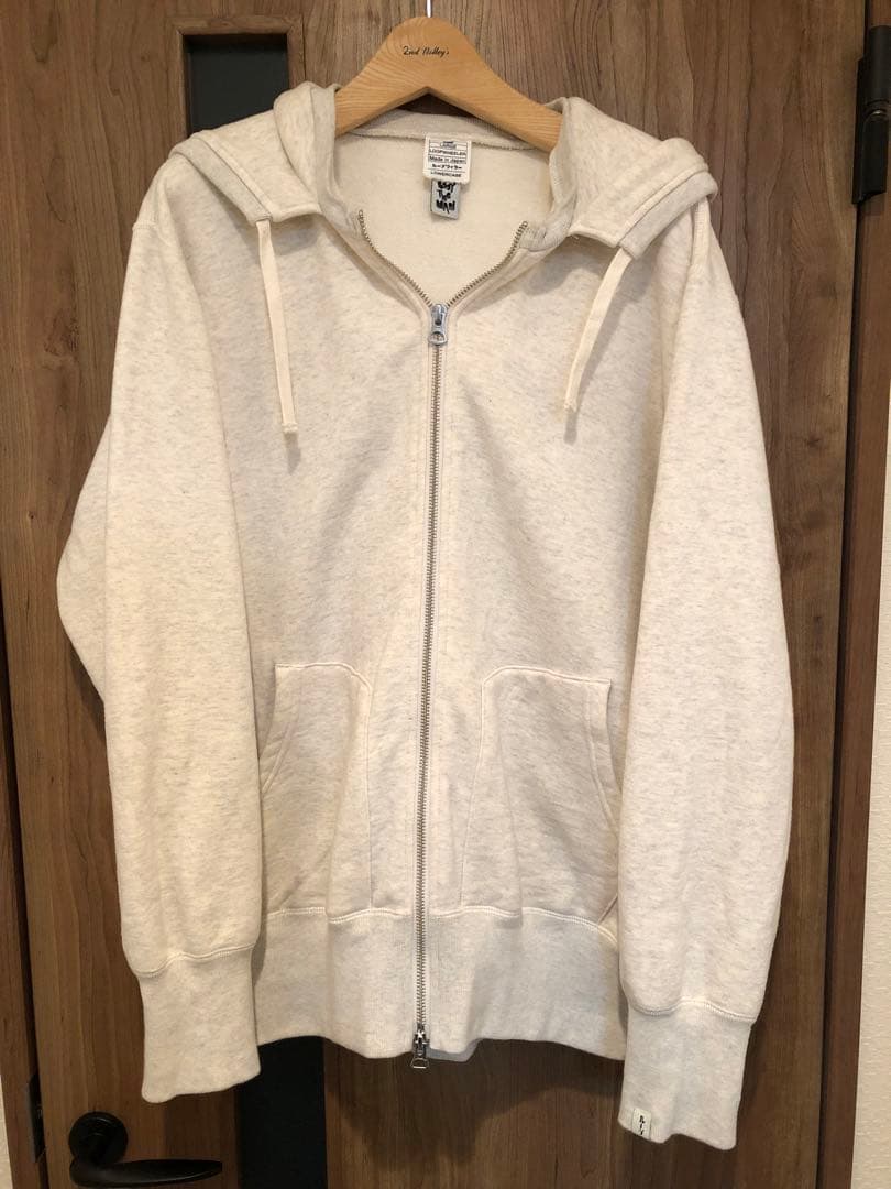 ループウィラー　　POGGYTHEMAN HOODIE オートミール　L