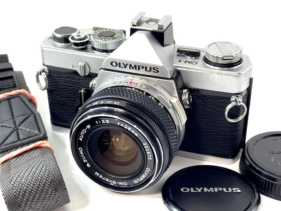OLYMPUS OM-1 フィルムカメラとレンズセット #2801