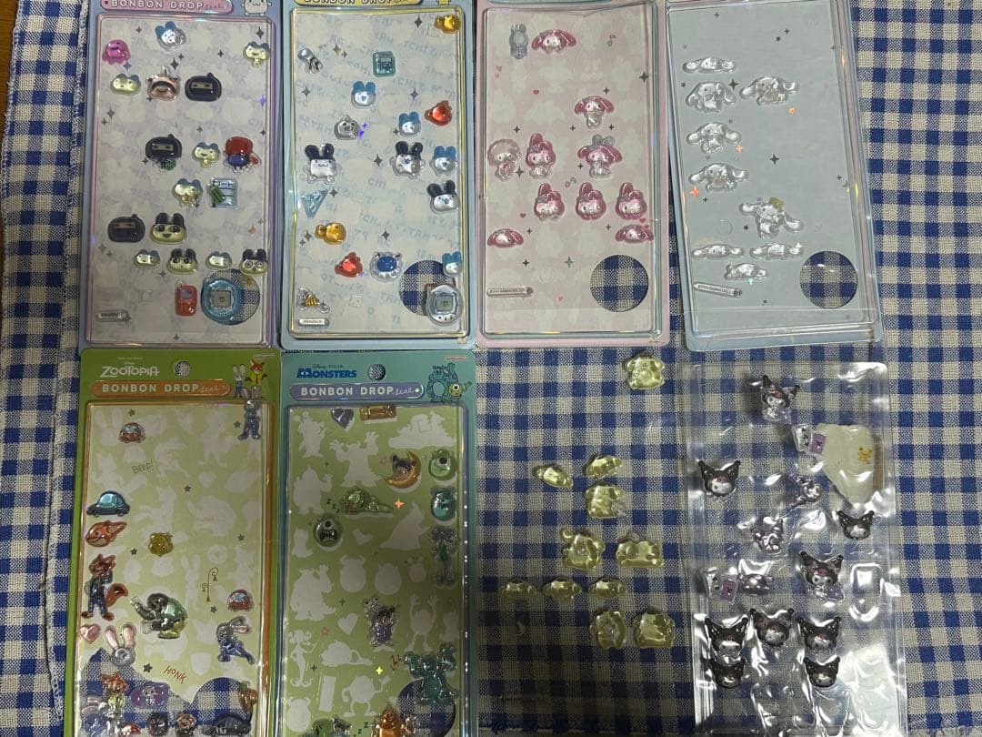 シール手帳 完成品 全ボンボンドロップシール