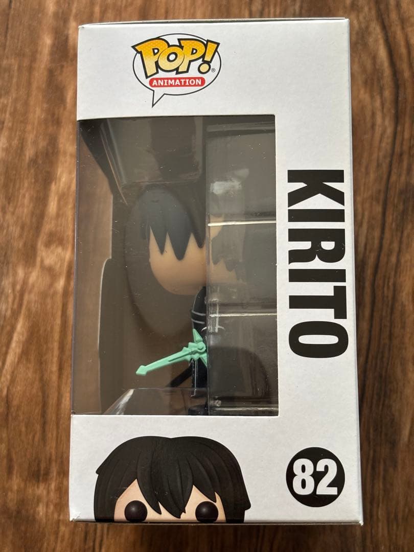 日本未発売 FUNKO POP 82 ソードアートオンライン キリト