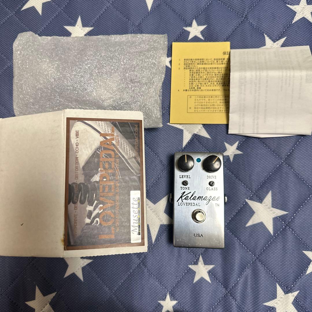 LovePedal Kalamazoo ギターエフェクターリハで1度使用