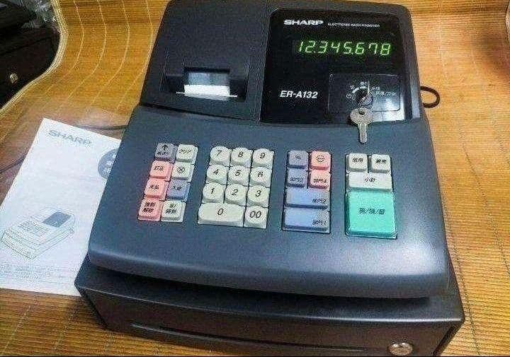 シャープレジスター　ER-A132　簡単便利特殊　送料込　008811