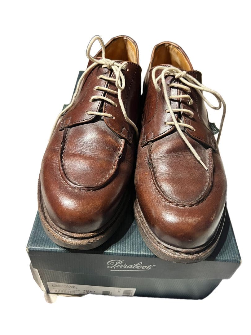 ボ*コ様 paraboot CHAMBORD サイズ6.5 シューツリー付き