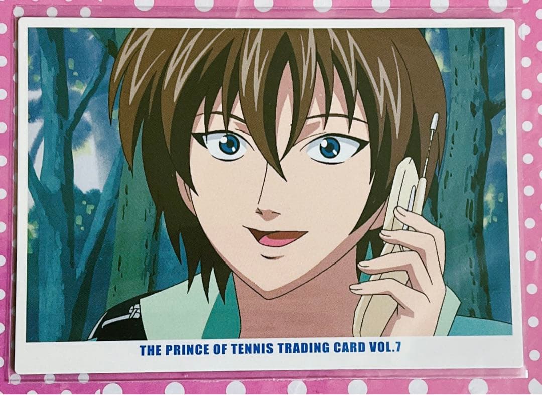 不二周助　トレカ7弾　ストーリーカード　電話　テニスの王子様　テニプリ