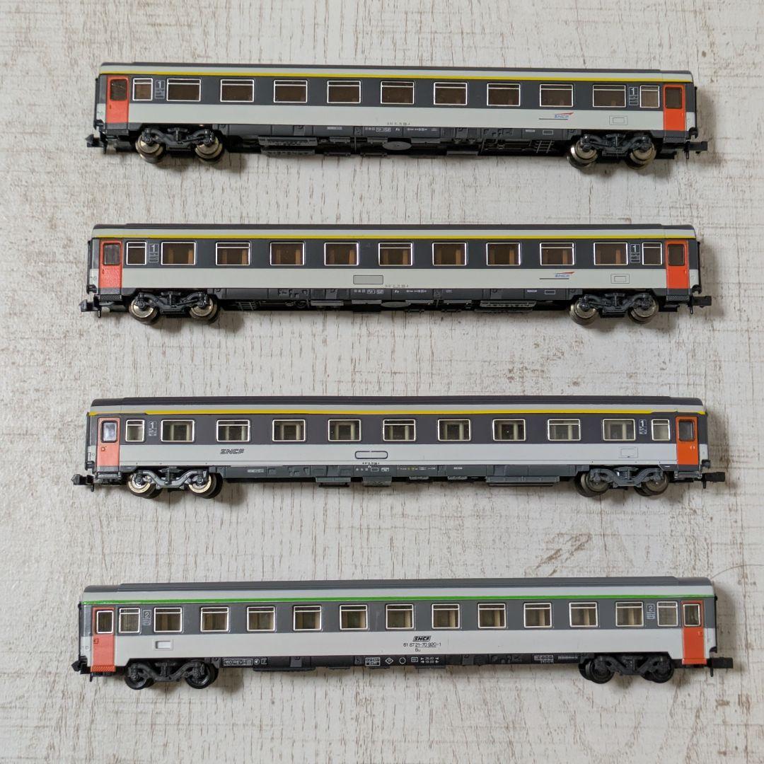 SNCF コライユ客車　4両 Nゲージ