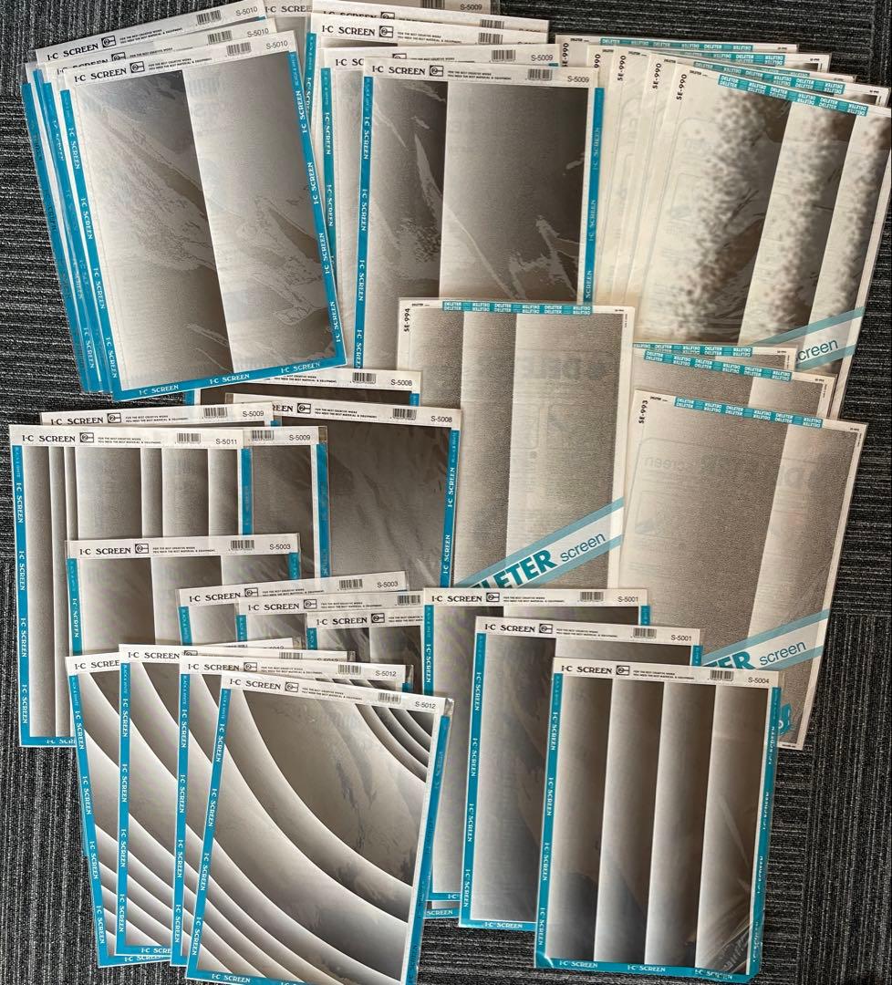 ③DELETER、IC、マクソン他スクリーントーンセット