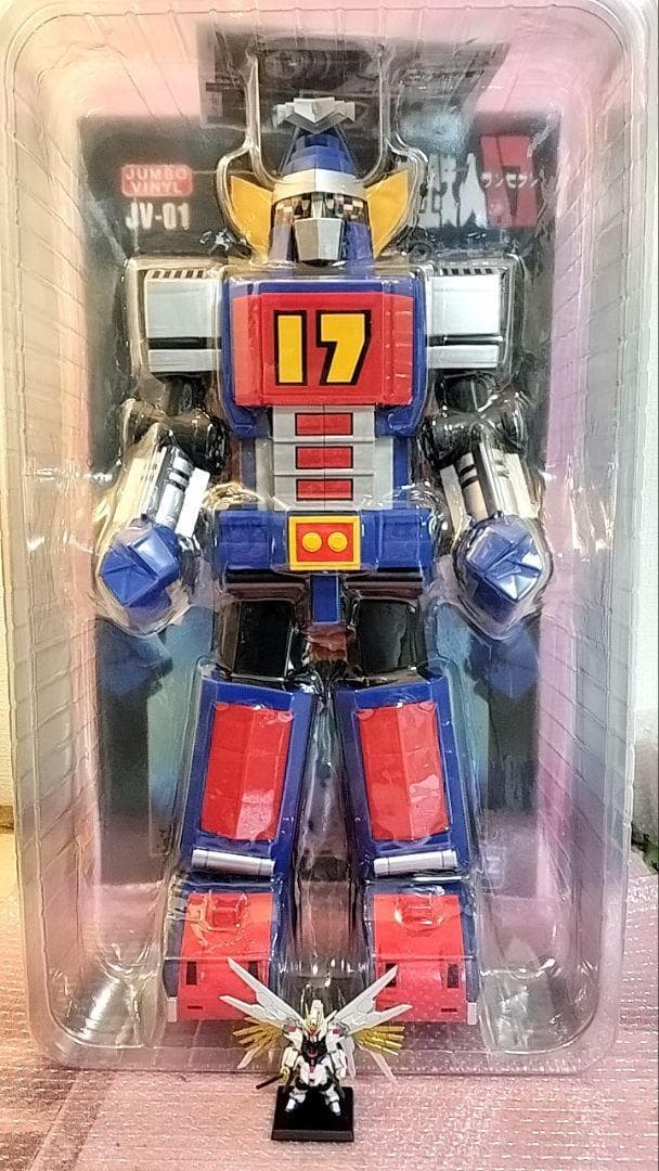 60cm 新品 大鉄人17　ワンセブン　ポピー ジャンボ　JV-01　ソフビ