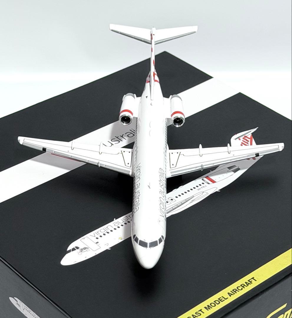 航空機・ヘリコプター Gemini 1/200 Fokker100 Virgin Australia