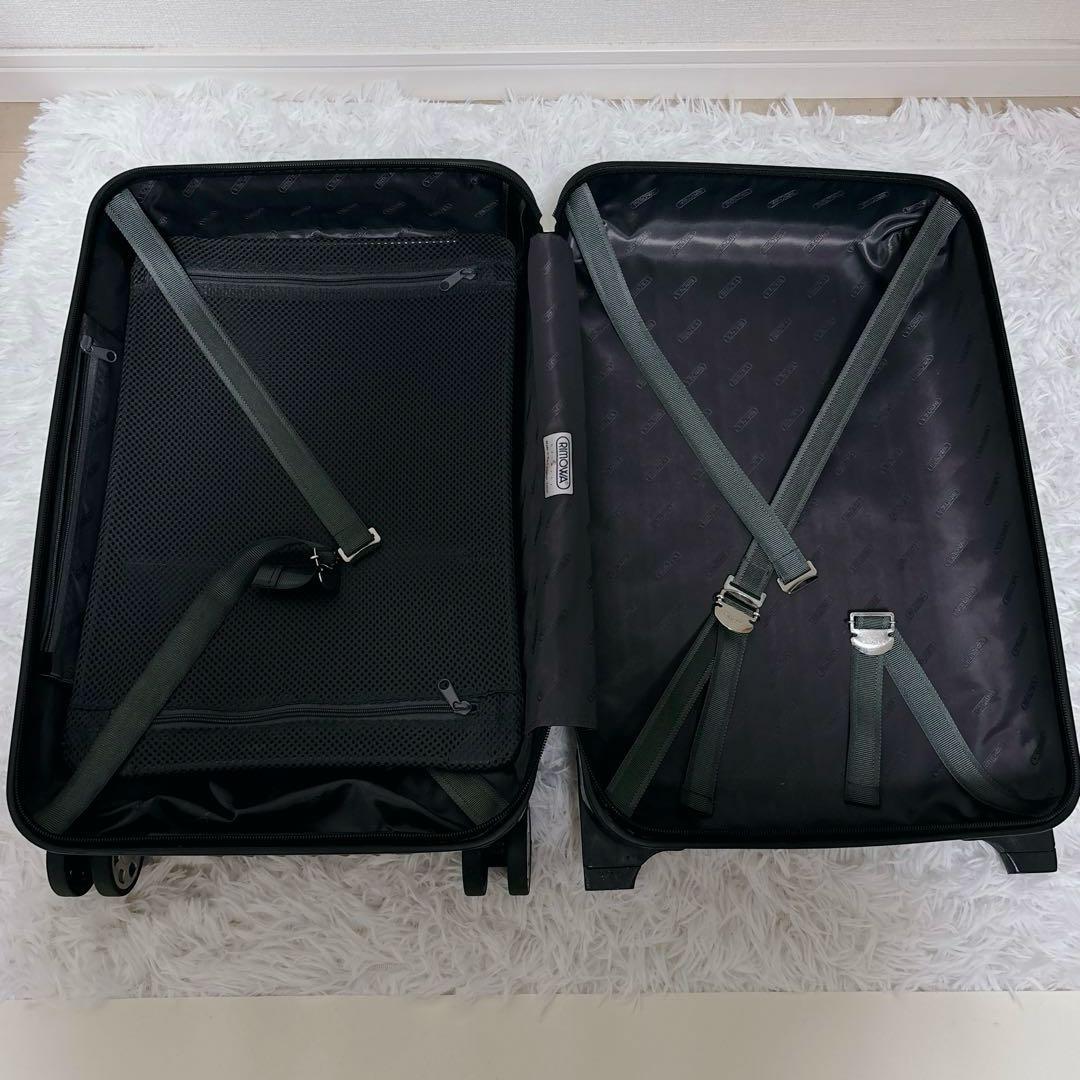 リモワ サルサ 32L 2輪 機内持ち込み ブラック×シルバー TSAロック付き