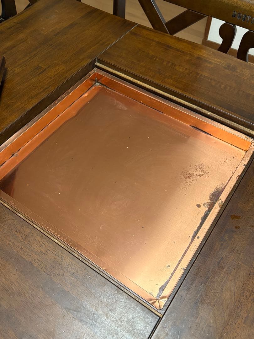 カリモク RUSTIC ダイニングテーブル 囲炉裏 ベンチ　ダイニングチェア