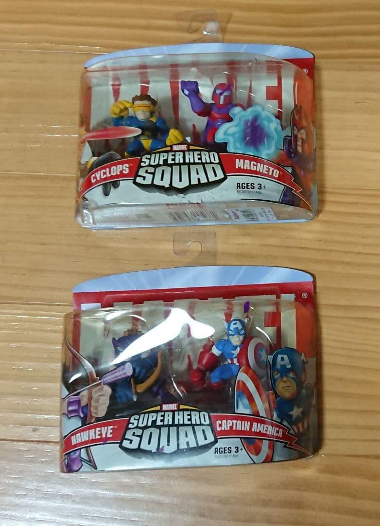 スーパーヒーロースクワッド マーベル キャプテンアメリカ フィギュア セット