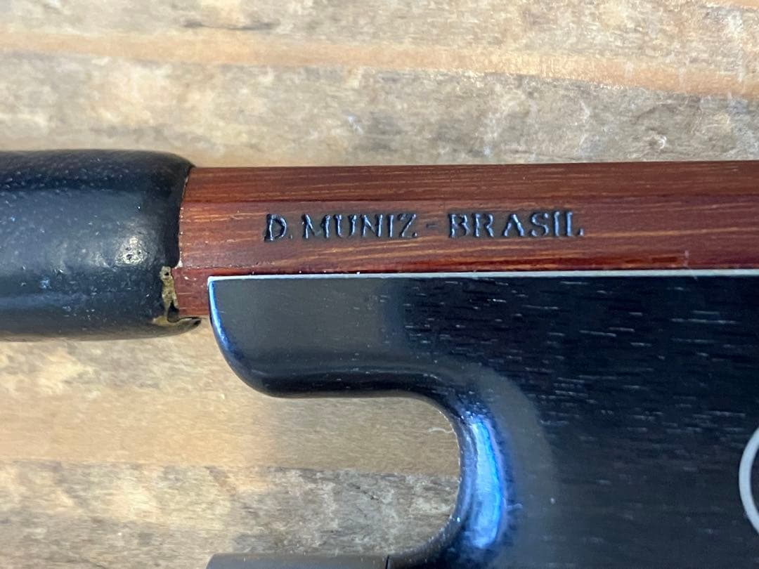 D MUNIZ BRAZIL 80.4g 4/4 チェロ弓