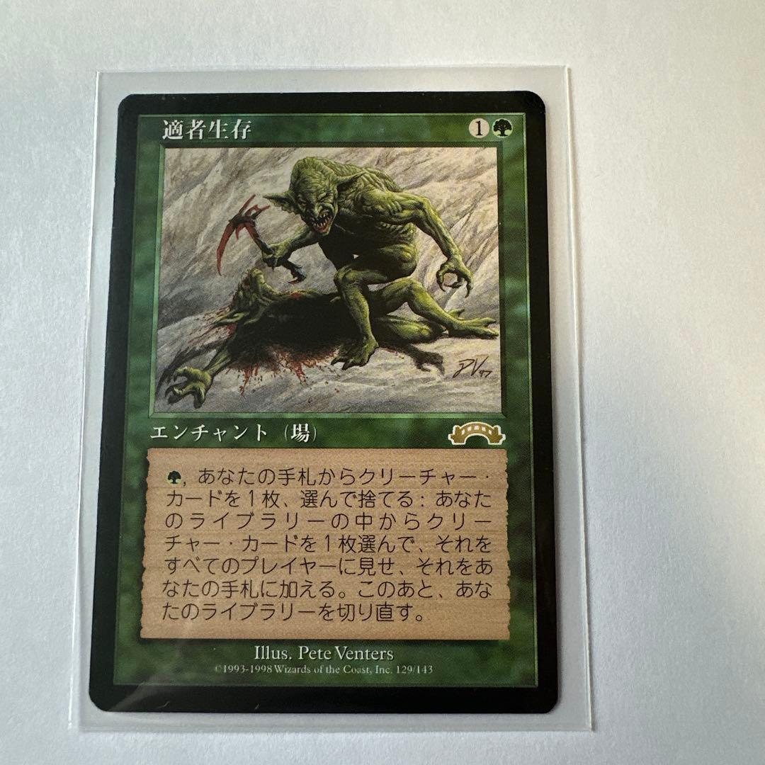 適者生存 エンチャントカード