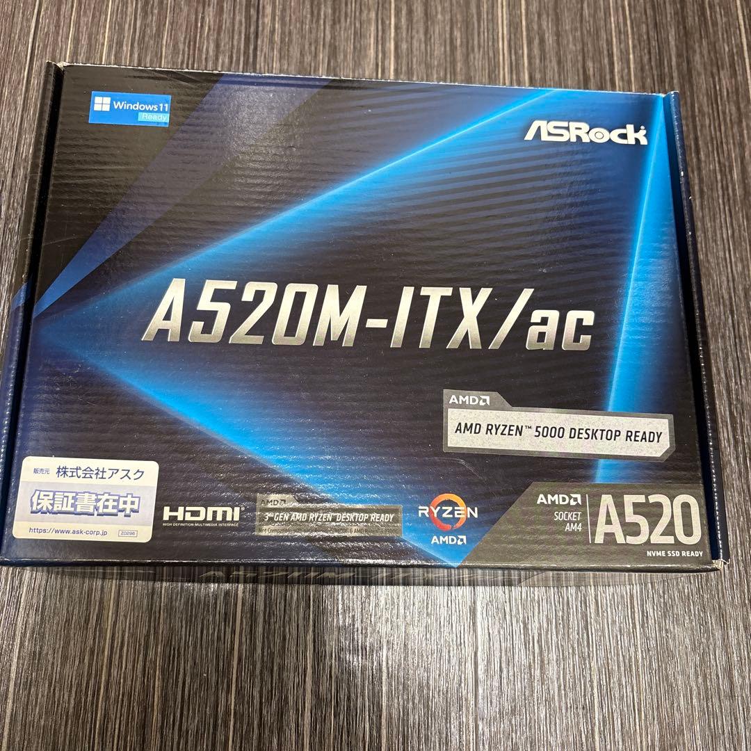 ASRock A520M-ITX/ac マザーボード