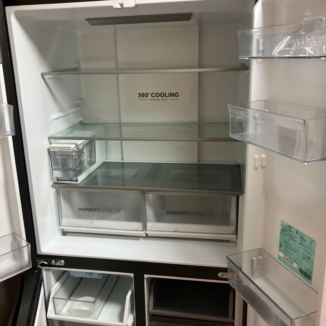 Haier 冷蔵庫 360° COOLING ダークグレー