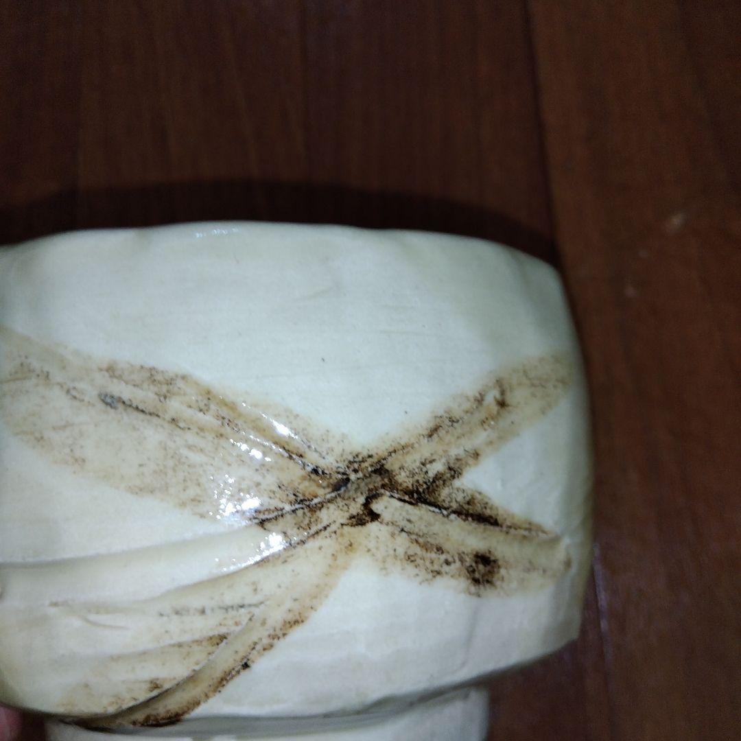 【レア 一点物】茶碗 蜻蛉 緑色 陶器製 抹茶碗 観賞用茶碗 トンボ 850g