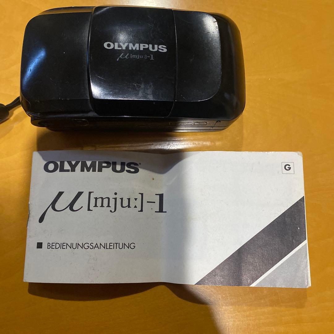 OLYMPUS μ-1 通電確認　ジャンク