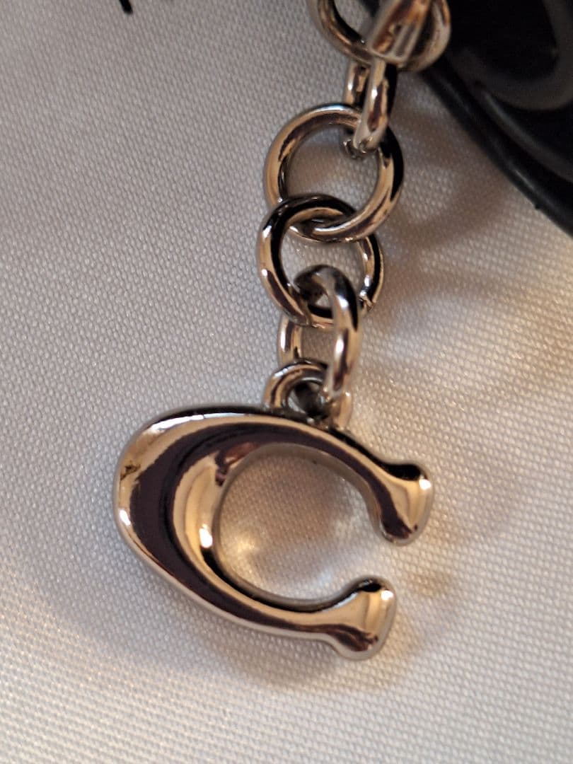 超美品 COACHコーチ 財布 アニマル ブラック&ホワイト