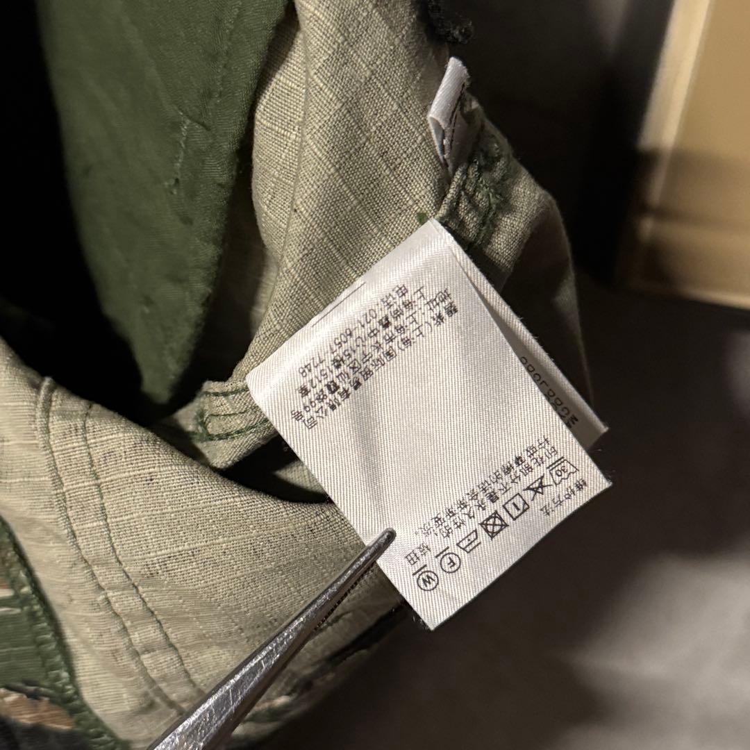 レディース X-girl エックスガール タイガーストライプカモパンツ 軍パン