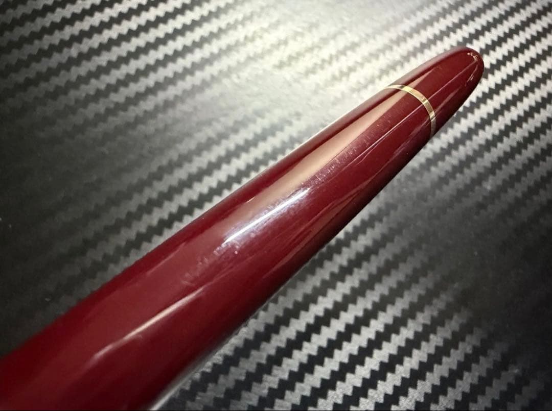 美品 モンブラン マイスターシュテュック 144 ボルドー 中白 M 万年筆