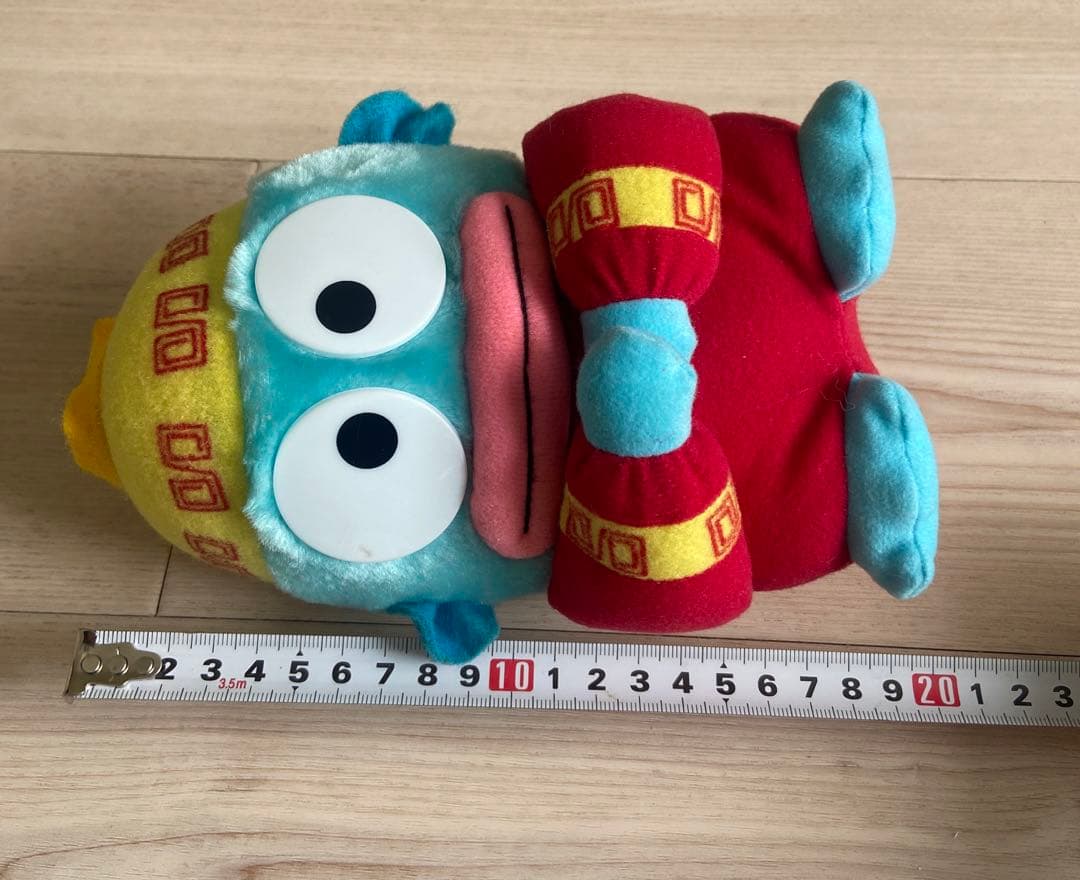 サンリオ　ハンギョドン　中華ぬいぐるみ　非売品　平成レトロ　激レア　希少　グッズ