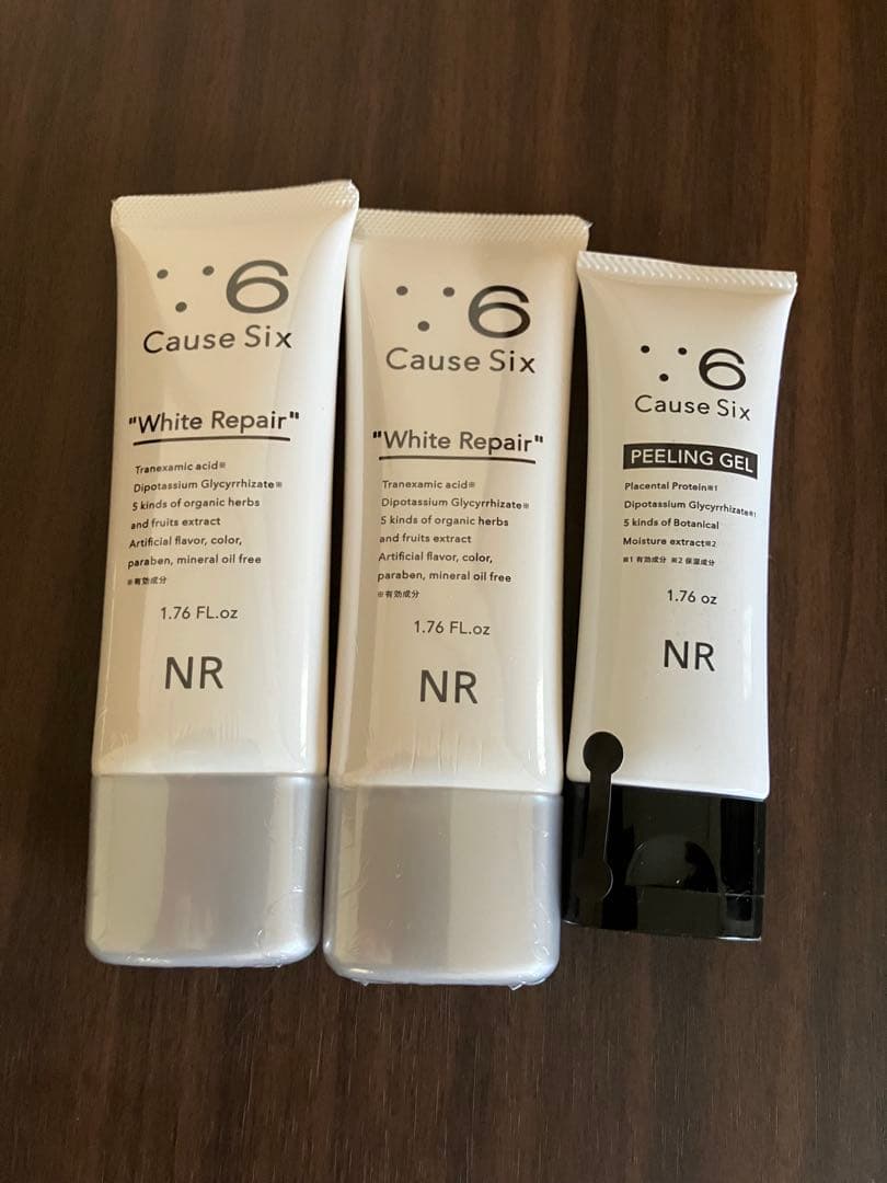 Cause Six ホワイトリペア & ピーリングジェルセット
