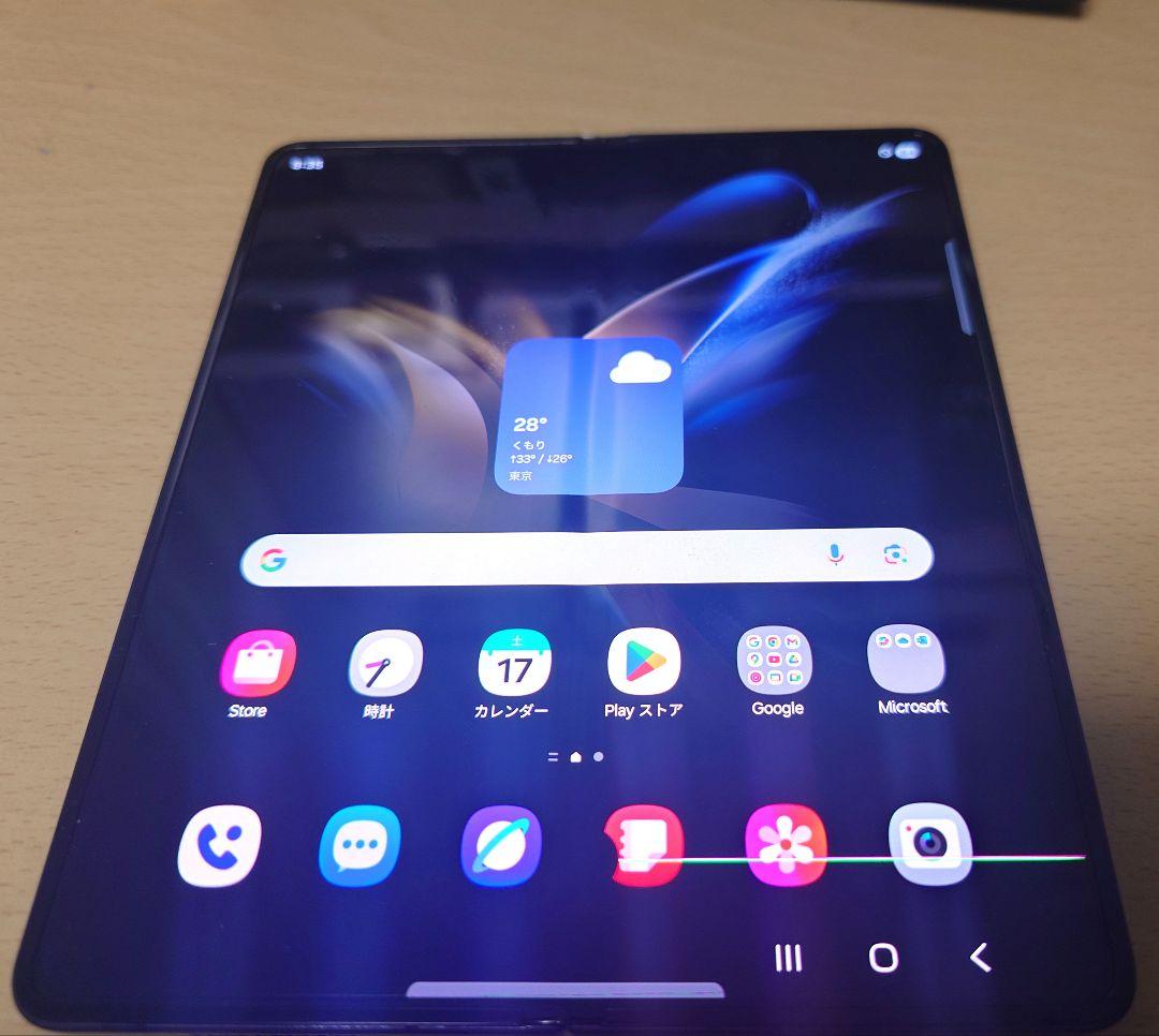 ジャンク品Galaxy Fold4 256GBモデル 韓国版 SIMフリー