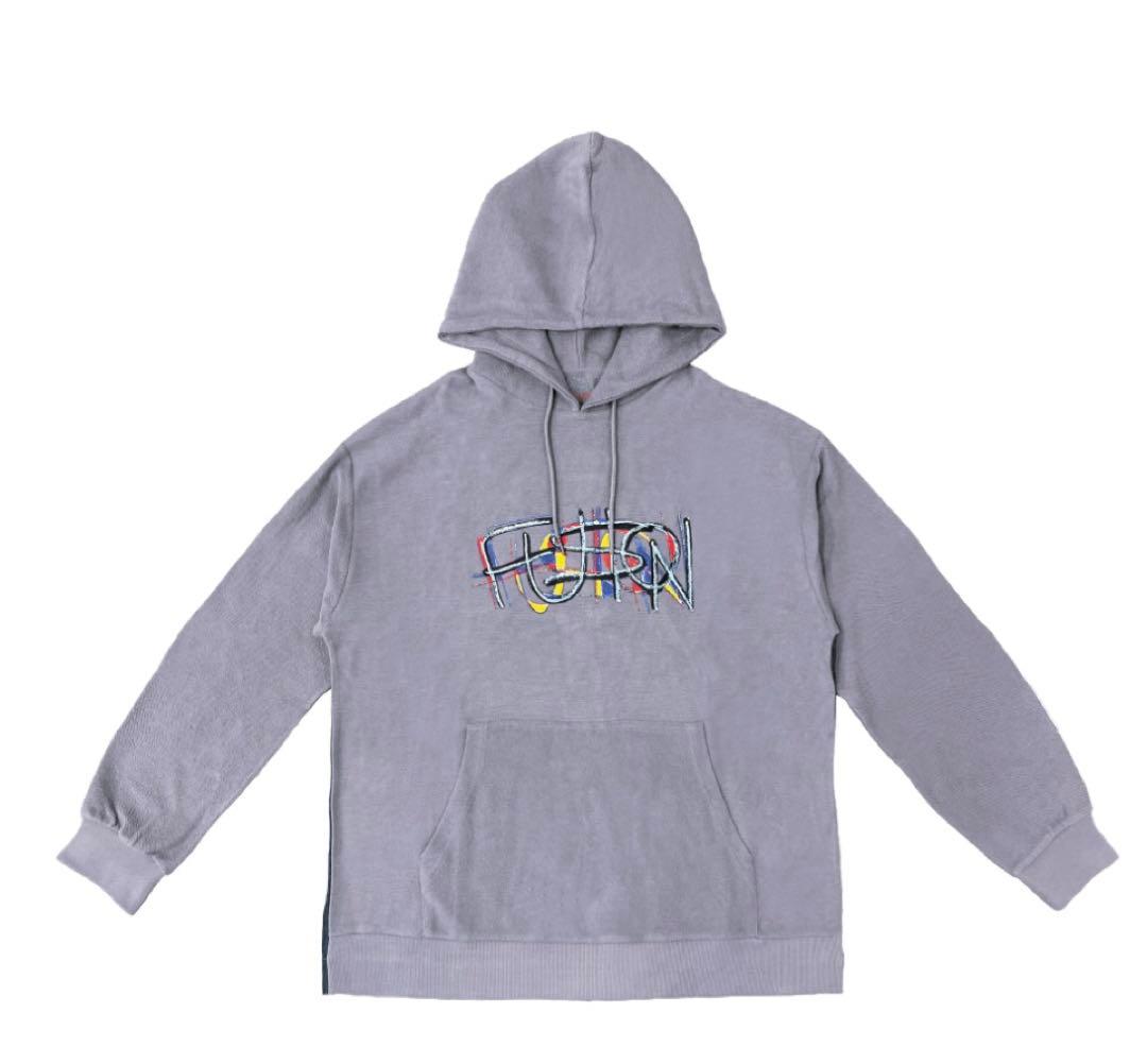 バウンディvaundyツアーグッズFUSION新品デニムパーカーmサイズグレー