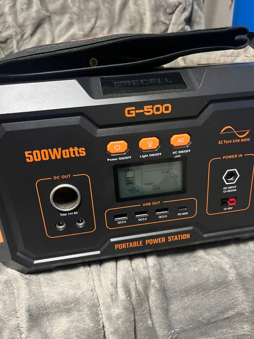 GRECELL G-500 ポータブル電源 500W 美品