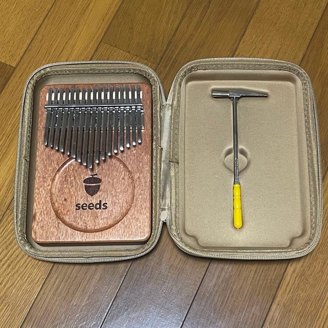 【最安値　終売モデル】 seeds カリンバ 17キー 木製