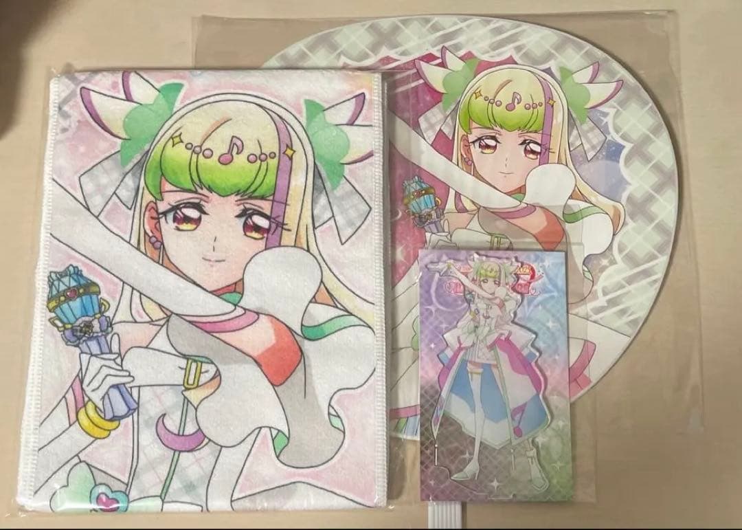 キュアズキューン アクリルスタンド タオル うちわ キミプリ LIVE 2025