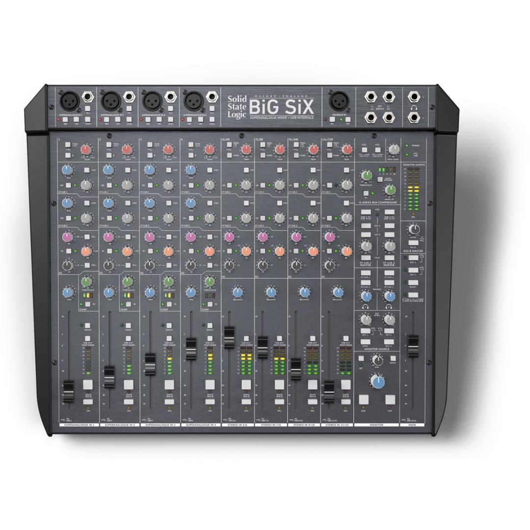 Big SiX 16ch デスクトップミキシングコンソール