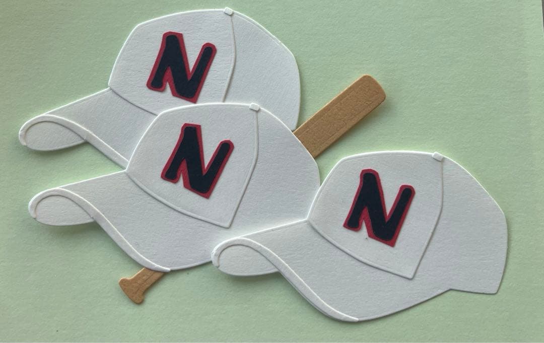 チーム帽子　オーダー見本　ロゴ　アルバム素材　野球　卒業　卒団