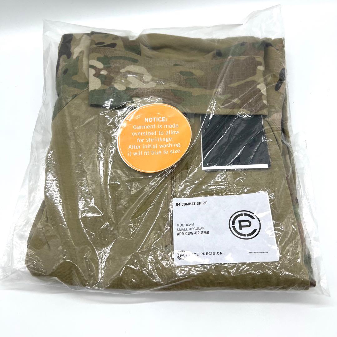最*高様 実物新品 Crye G4 コンバットシャツ S-R スモール マルチカ